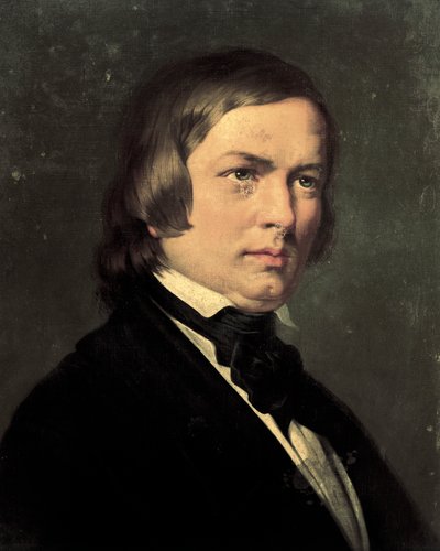 Portrait of Robert Schumann by Vincenzo Busciolano