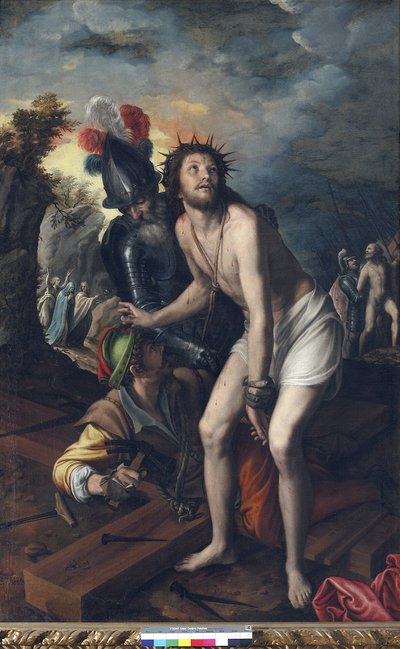 Jesus Nailed to the Cross by Vincenzo Campi