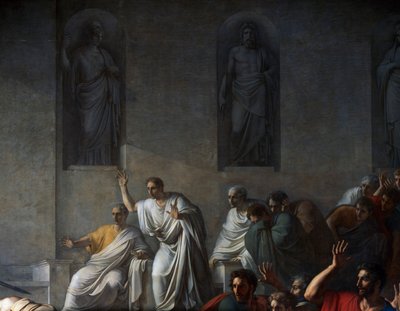 Death of Caesar, March 15, 44 BC by Vincenzo Camuccini