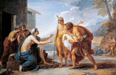 Paris and Hecuba by Vincenzo Camuccini