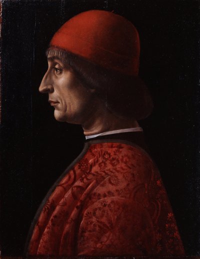 Portrait of Giovanni Francesco Brivio by Vincenzo Foppa