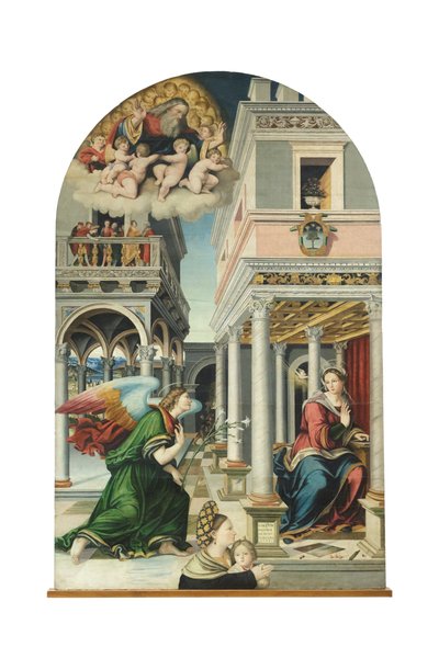 Annunciation by Vincenzo Pagani