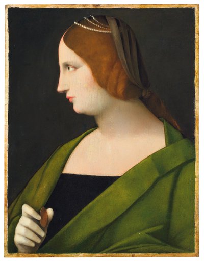 Portrait of a Lady by Vincenzo di Biagio Catena
