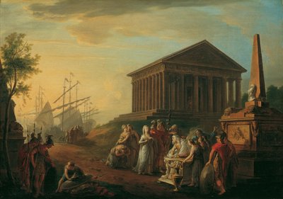 The Sacrifice of Polyxena by Vinzenz Fischer