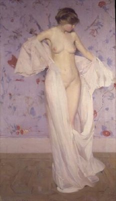 Female Nude by Virgilio Constantini
