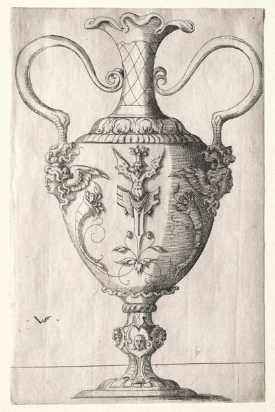 Design for a Vase by Virgilius Solis