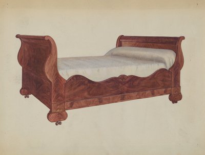 Bed Double by Virginia Kennady