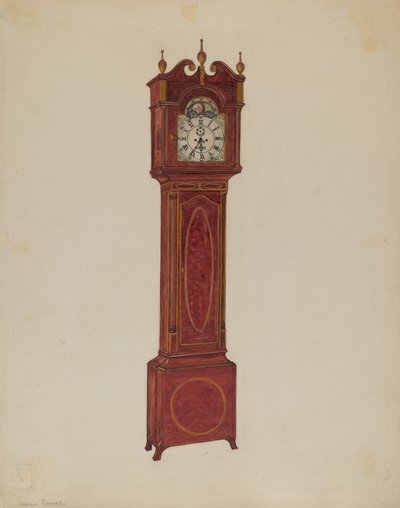 Tall Clock by Virginia Richards
