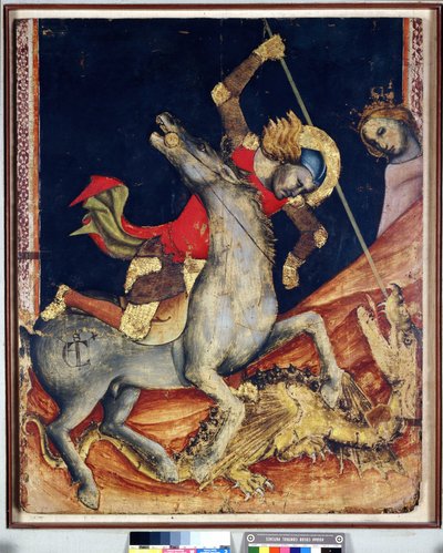 Saint George Killing the Dragon by Vitale da Bologna