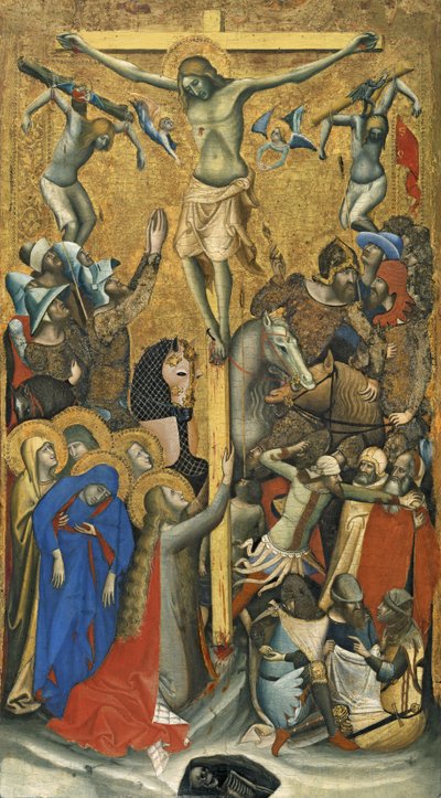 The Crucifixion by Vitale da Bologna
