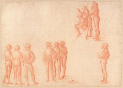 Groups of Male Figures by Vittore Carpaccio
