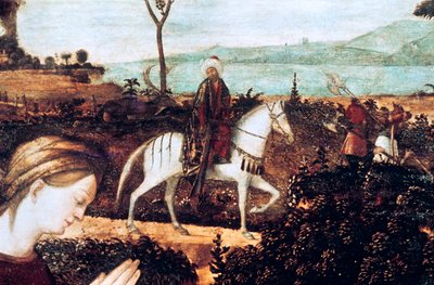 Ste Famille (detail) by Vittore Carpaccio