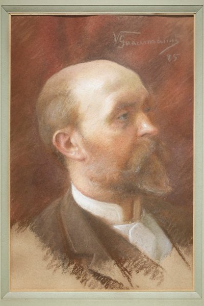 Portrait of Arturo Moradei by Vittorio Guaccimanni