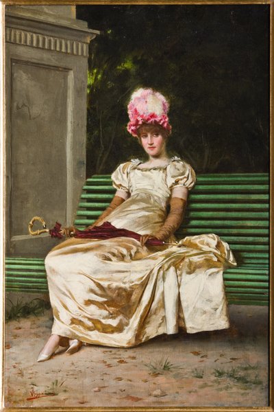 The Wait by Vittorio Reggianini