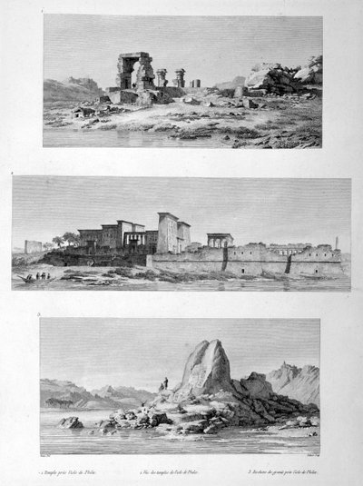 Ruined Temples at Philae, Egypt by Vivant Denon