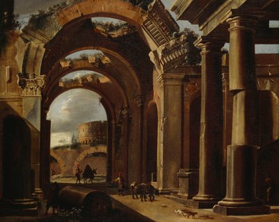 Classical Ruins by Viviano Codazzi