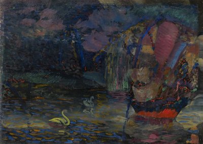 Fairy Lake (1909-1910) by Daniel Vladimir Baranoff Rossine