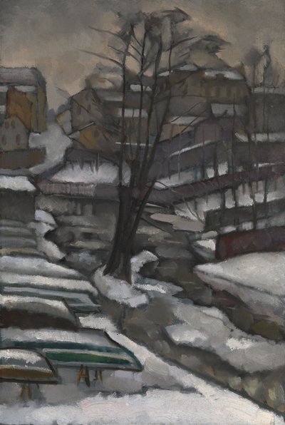 Saint Petersburg in Winter by Daniel Vladimir Baranoff Rossine