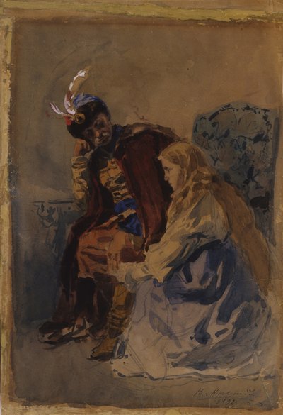 Mazepa with Maria by Vladimir Egorovic Makovsky