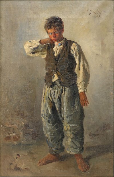 The Young Urchin by Vladimir Egorovic Makovsky