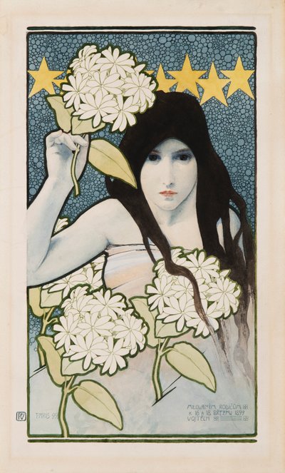 Day and Night Diptych, 1899 by Vojtěch Preissig