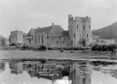 Stokesay Castle, Shropshire, c1930 by WA Call