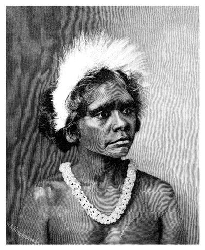 An Aboriginal Woman by WA Hirschmann