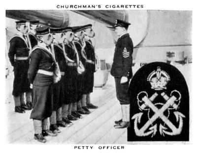 Petty Officer, 1937 by WA and AC Churchman