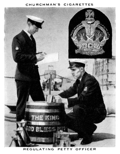 Regulating Petty Officer, 1937 by WA and AC Churchman