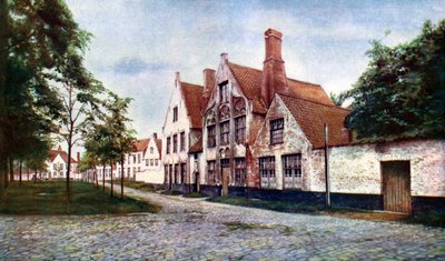Beguinage of the Vineyard, Bruges, Belgium by WH Smith