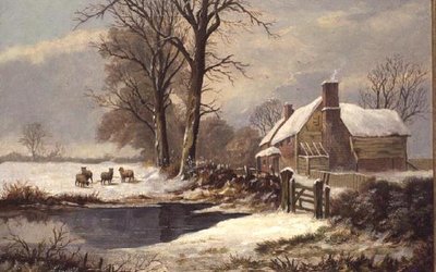 Winter Scene by W. Cartwright