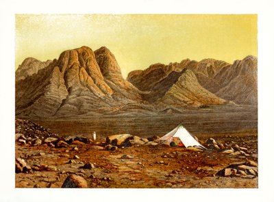 Mount Sinai, Egypt by W. Dickens