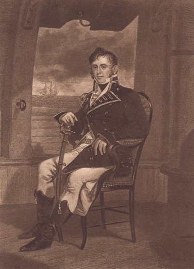 Captain James Lawrence by John Ward Dunsmore