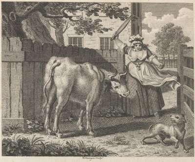 The Cook-Maid, the Turnspit, and the Ox by W. Grainger