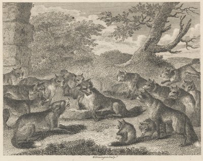 The Fox at the Point of Death by W. Grainger