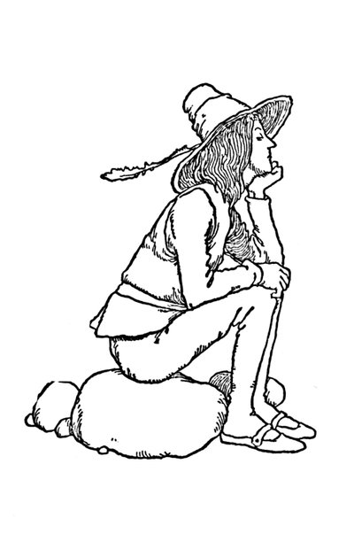 Ach! Du Lieber Augustin, c1930 by William Heath Robinson