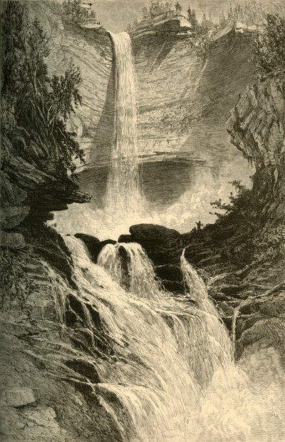 Catskill Falls by W. J. Linton
