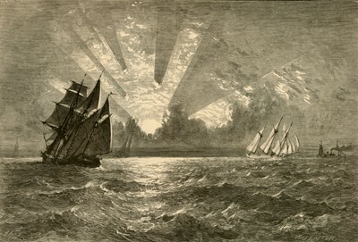 Sunset, Lake Michigan by W. J. Linton