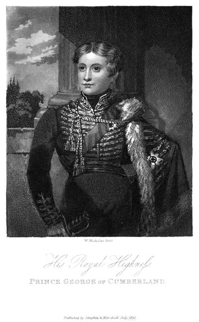 Prince George of Cumberland by W. Nicholas