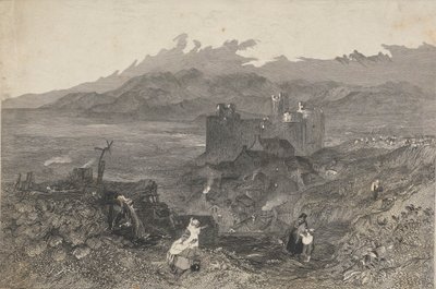Harlech Castle, North Wales by W. R. Smith