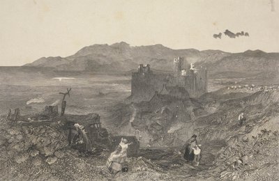 Harlech Castle, North Wales by W. R. Smith