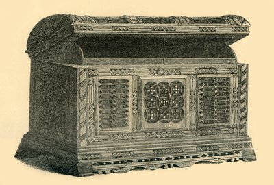 Carved Openwork Box by W Tucker