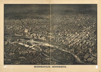 Minneapolis, Minnesota by W. V.; Monasch Herancourt