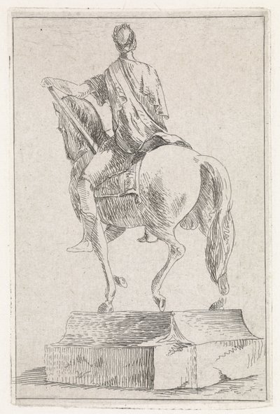 Equestrian Statue by W. van Tuyll