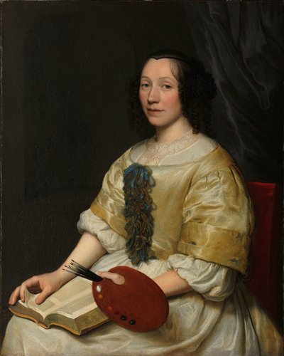 Maria van Oosterwijck (1630-93). Flower Painter by Wallerant Vaillant