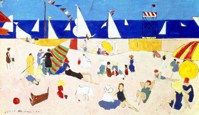 At The Beach by Walt Kuhn