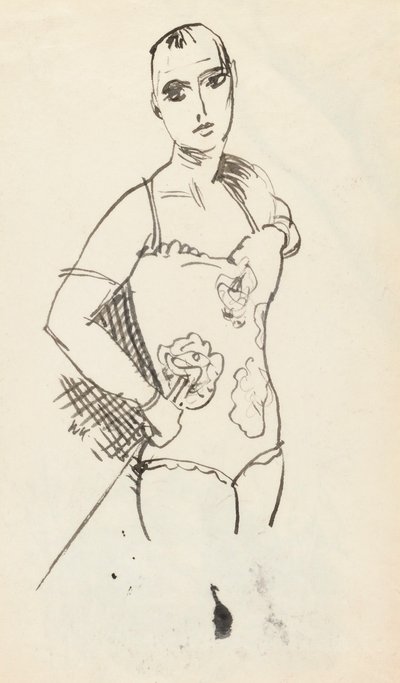Female Acrobat by Walt Kuhn