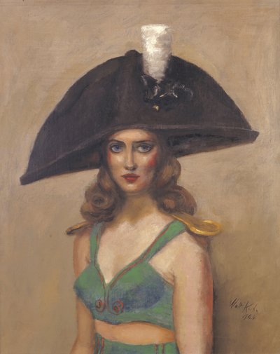 The White Cockade by Walt Kuhn