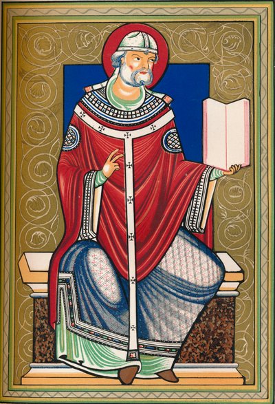 Saint with Book by Walter