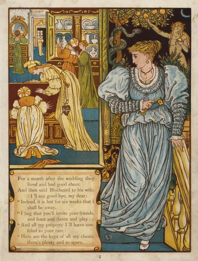 Bluebeard by Walter Crane